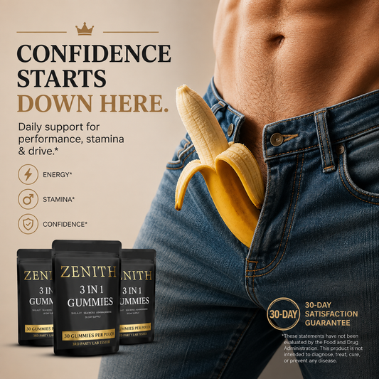 Zenith 3 in 1 Gummies